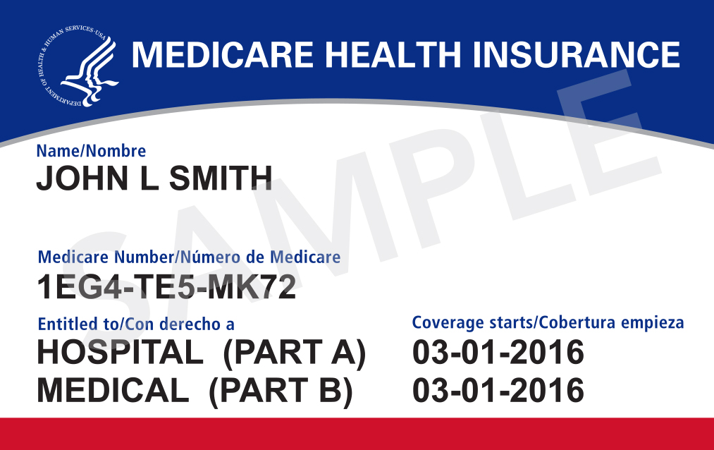 Medicare Health Insurance Card for John Smith